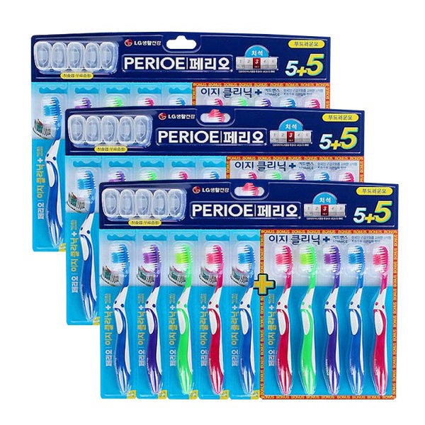 イージークリニック ADVANCE ソフトブリストル(5+5pcs) 3パック(合計30pcs)