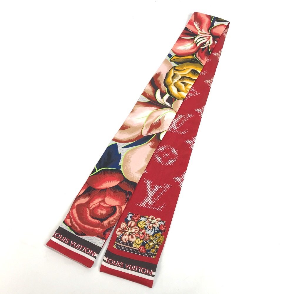 スカーフ M76968 バンドーマルフルール モノグラム バンドースカーフ シルク レッド