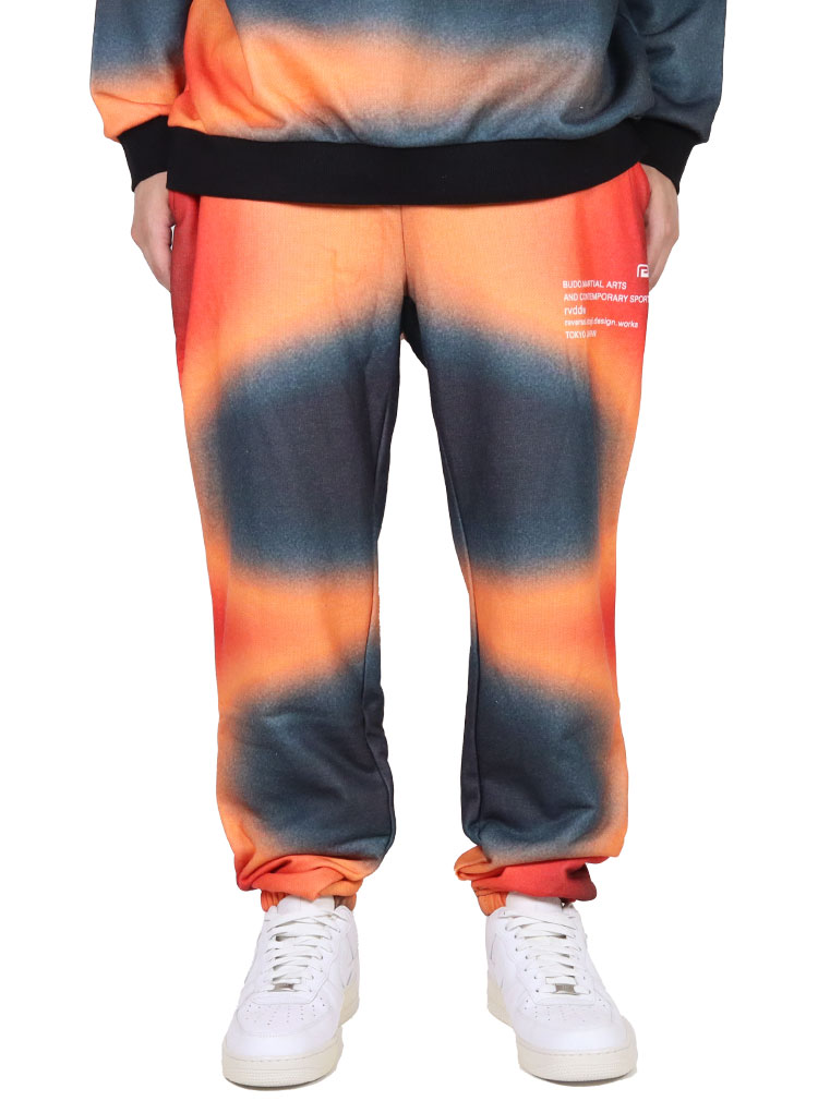 スウェットパンツ パンツ ジャージ rvddw 裏毛 セットアップ対応 メンズ ブランド 大きいサイズ おしゃれ 黒