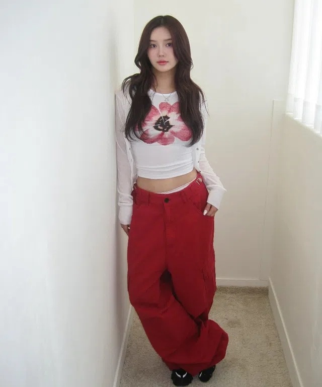 (OOTJOOT) ウエスト ストラップ ビッグ ポケット カーゴ PT