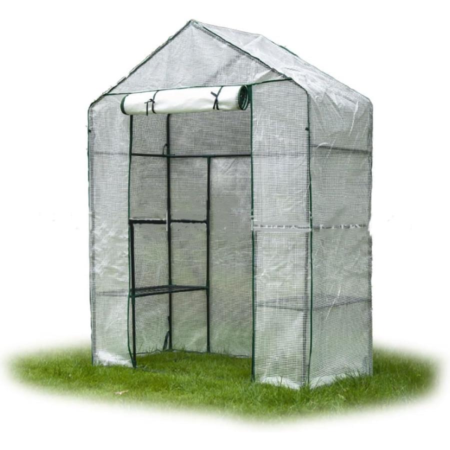 ビニールハウス ビニール温室 植物の温室 多機能 屋外雨よけ雨除けホコリ収納庫 3段PVCビニールハウス 簡易温室 保育園の小屋 家庭菜園 植物保温家庭農園 菜園用 7,538円
