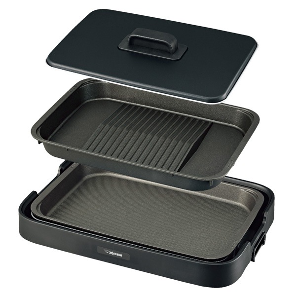 ホットプレート やきやき EA-KE20-BA ブラック