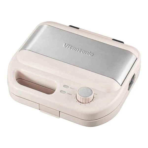 Vitantonio ビタントニオ VWH-600-I アイボリー ワッフル＆ホットサンドベーカー プレート2種付属