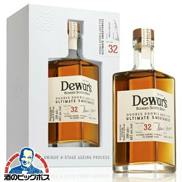 ブレンデッド スコッチ ウイスキー【本州のみ 送料無料】 デュワーズ ダブルダブル 32年 500ml 『HSH』【サッポロ 正規品】 32,427円