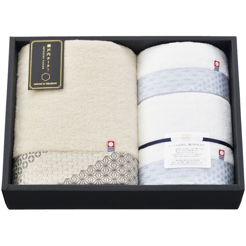 瀬戸内テーラー あかつき タオルセット ベージュ C-A