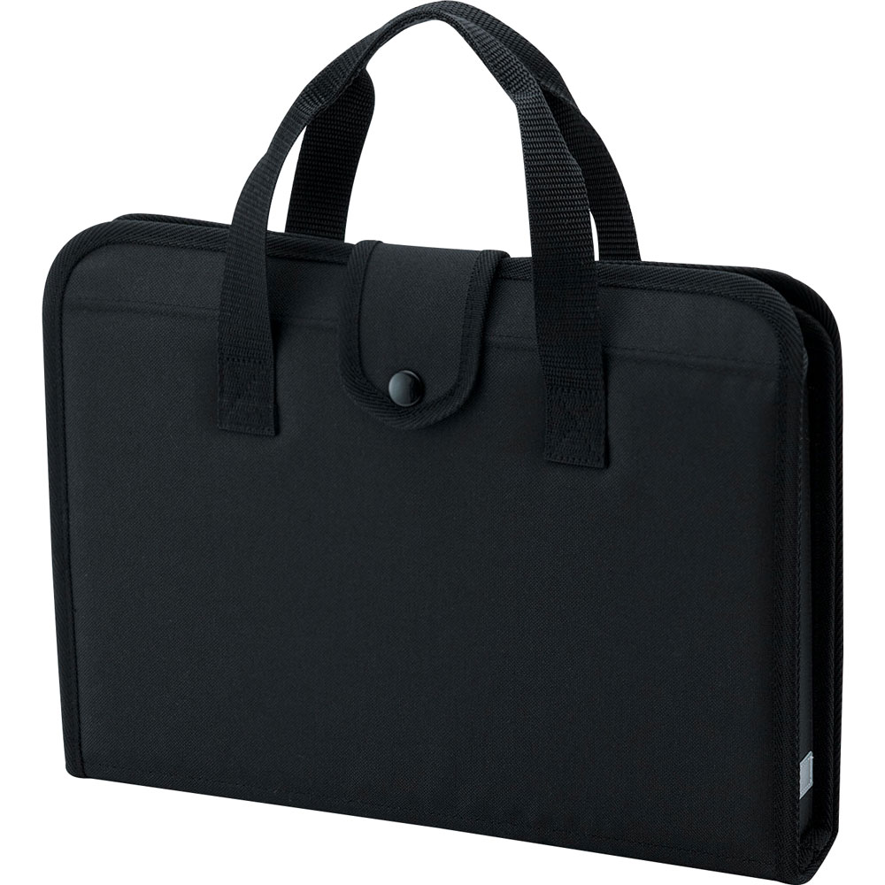 （まとめ買い）呉竹 書道バッグ 空ケース GA-570 黒 GG570-2 [x3]