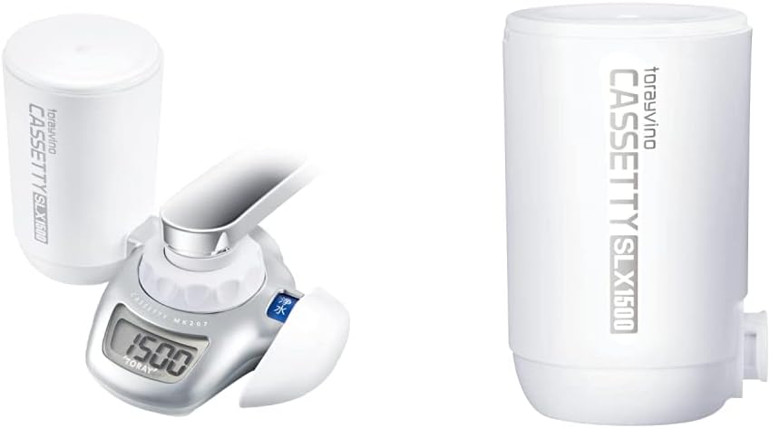 【セット買い】東レ トレビーノ 浄水器 蛇口直結型 カセッティシリーズ カートリッジ計2個入り [本体MK207SLX & 交換用カートリッジMKC.SLX]