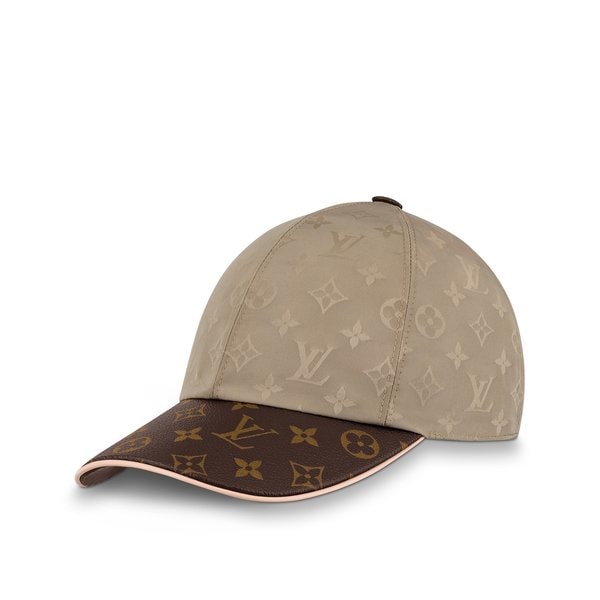 ルイヴィトン LOUIS VUITTON 帽子 ハット ブラウン ベージュ モノグラム Lサイズ
