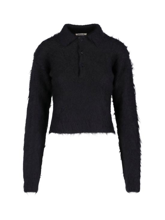 AURALEE Women Sweater A25AP03KM INK BLACK Black