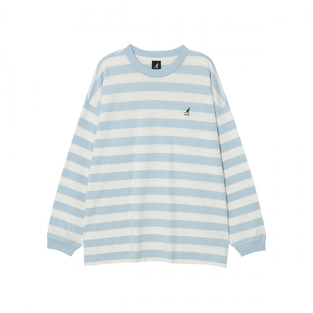 プレイフル ストライプ Tシャツ スカイブルー KRECLT35360