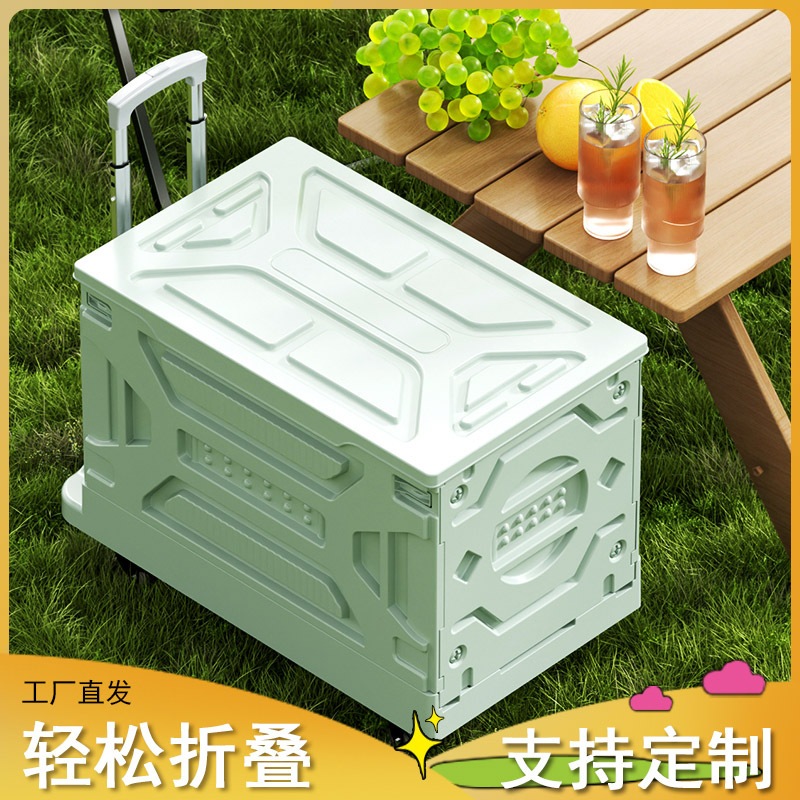 スーパー携帯用家庭用ショッピングカート折りたたみ万向輪プラスチックカート野菜を買う屋外階段を登るロッドカー