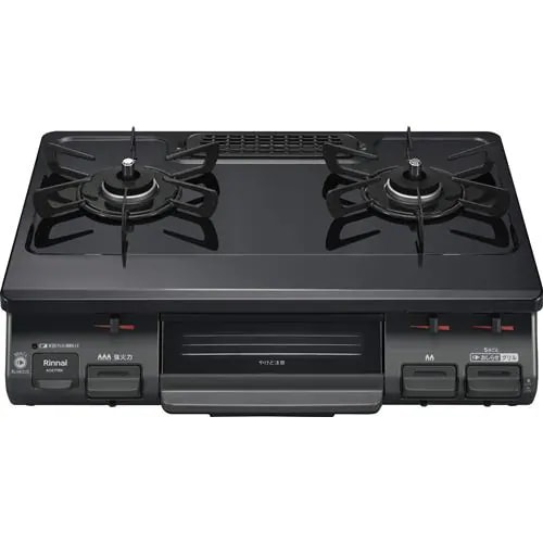 リンナイ KG67PBKL ガステ－ブル (プロパンガス用 左強火タイプ)