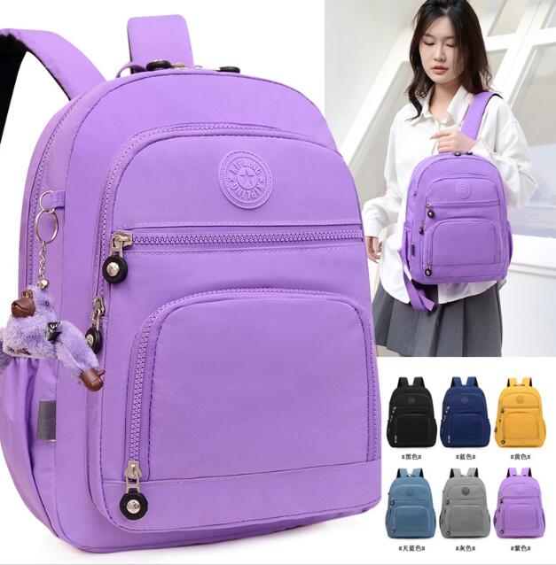 【超お得1つ買うと10個もらえる】急速出荷リュック レディース 通勤 40代 ナイロンバッグ 旅行 大容量 バックパック 軽量 リュックサック 通学 女子 ディバッグ シンプル 黒 スポーツ おしゃれ