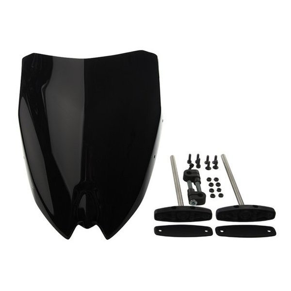 スクリーン スポイラー ブラック SV650 ABS 16-24 4025066156801 