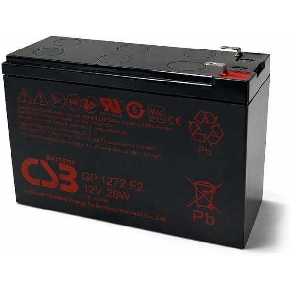G&Yu GP1272 F2端子 小型制御弁式鉛蓄電池 6V 4.5Ah 密閉型 VRLA UPS・無停電電源装置用