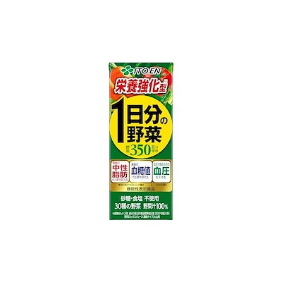 他サイト： 栄養強化型 1日分の野菜 200ml 1ケース 24本の商品画像