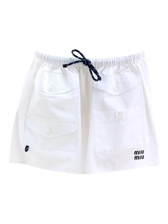 MIU MIU Women Mini Skirts MG2643SOOO 10RG F0009 BIANCO