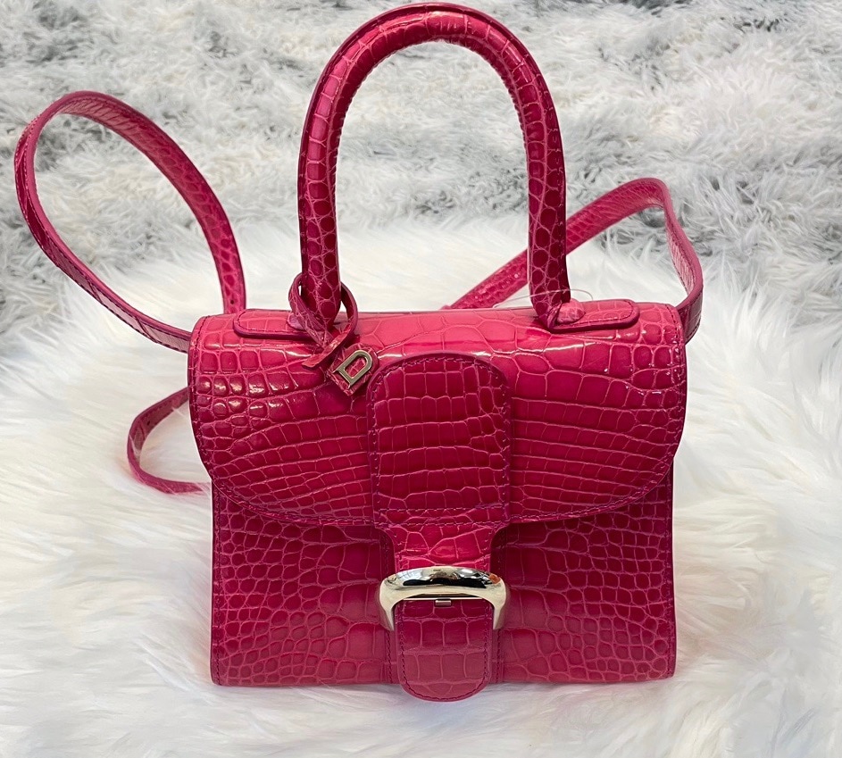 DELVAUX デルヴォー ブリヨン ミニ シャイニー ショルダーバッグ/ハンドバッグ