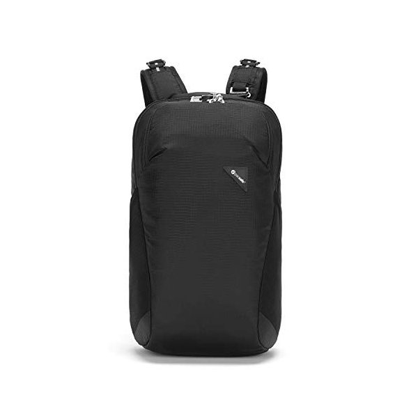 Pacsafe Vibe 20 Liter Anti Theft Travel Daypack - Fits 13 inch Laptop - With Lockable Zippers， Jet B