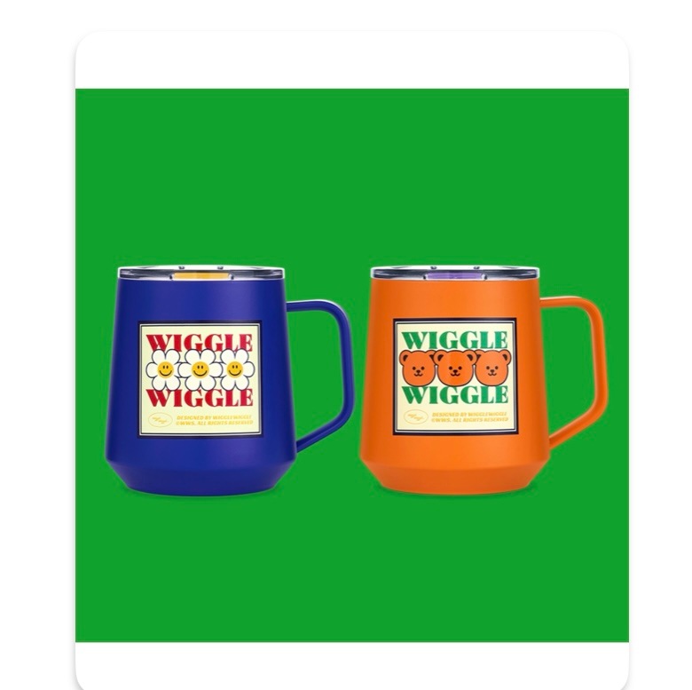 (wiggle)2個セット 保温カップ マグカップ キャンプ用カップ 保温 保冷 CAMPING MUG