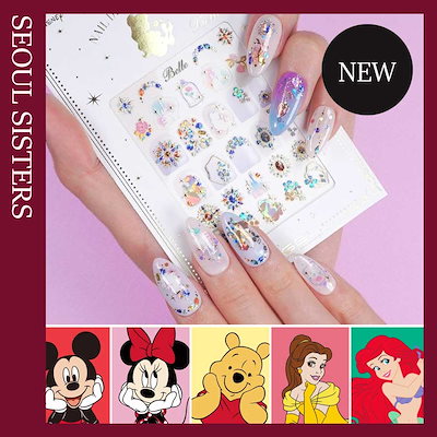 Qoo10 ディズニー Dgel Disney Nail Sti ネイル