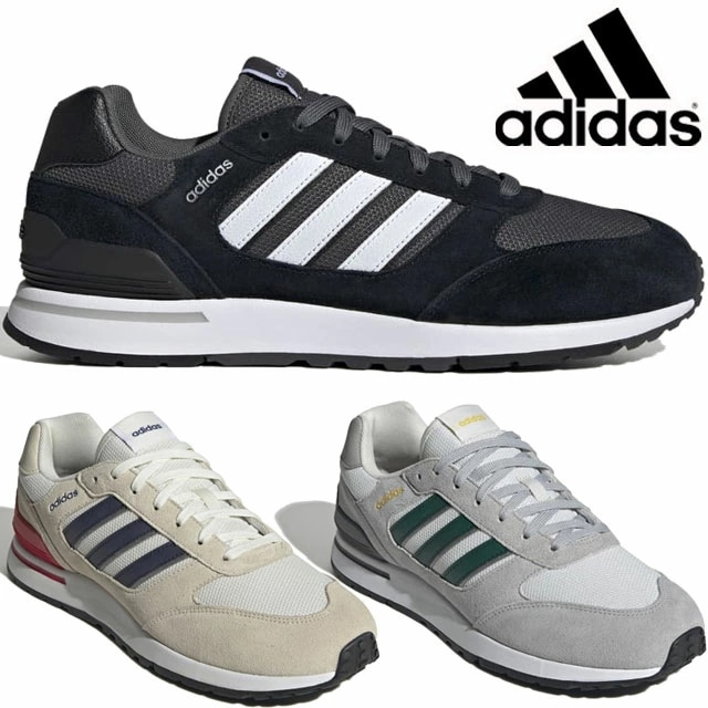 パパ Qoo10] アディダス ラン 80S M スニーカー : メンズバッグ・シューズ・小物