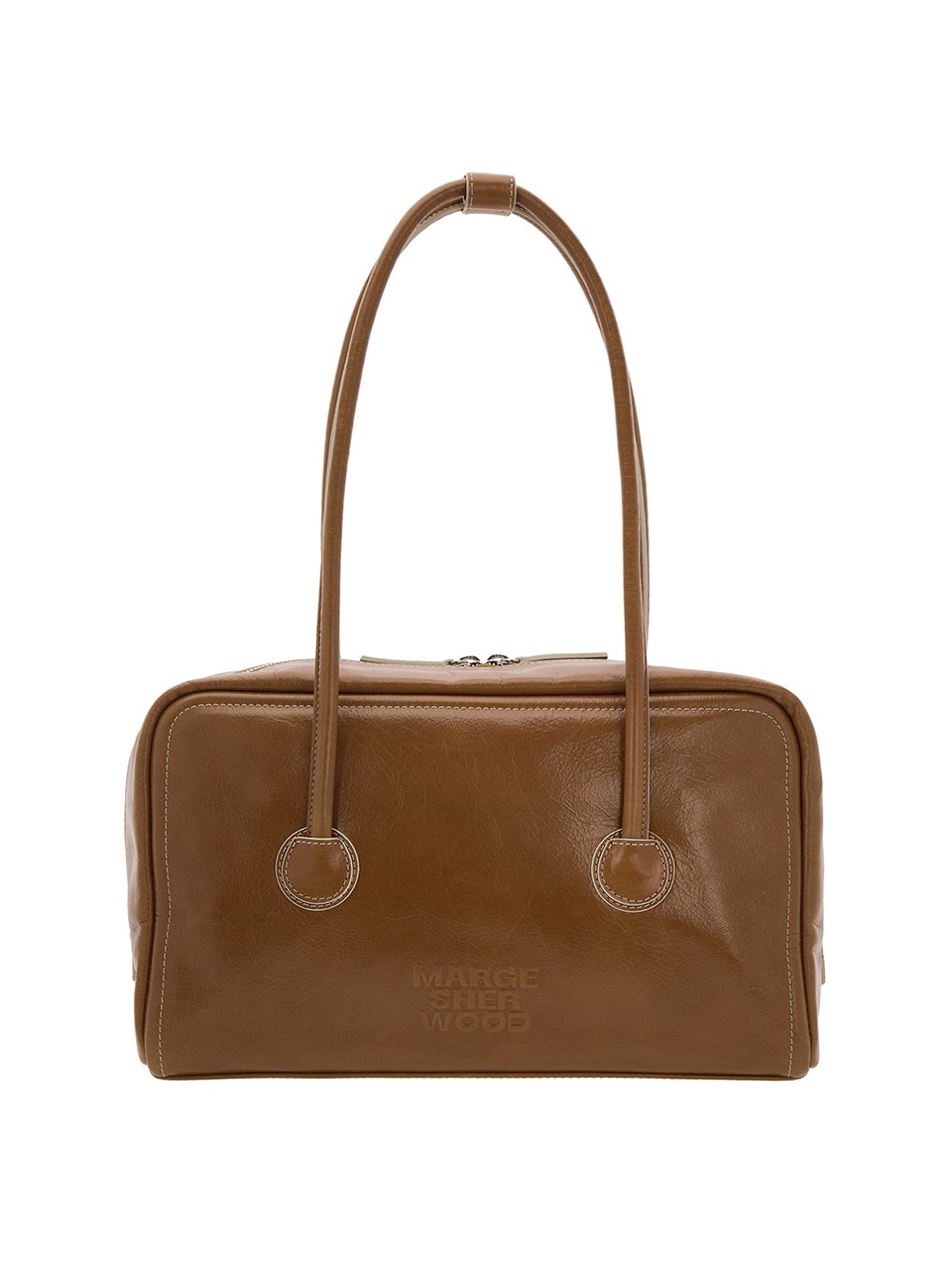 【MARGESHERWOOD】 SOFT BOSTON : BROWN CRINKLE