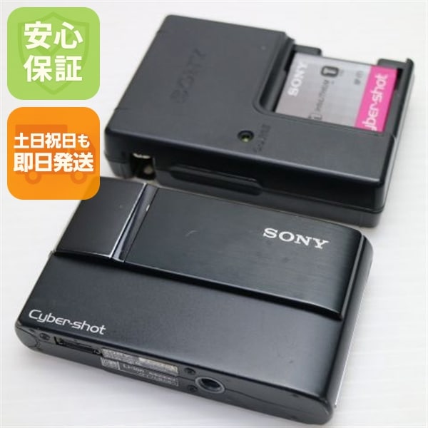 美品 Cyber-shot DSC-T10 ブラック SONY デジカメ 86