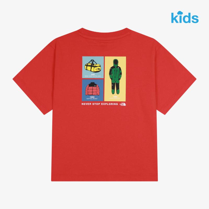 NT7US08V キッズ エンブレム アーカイブ 半袖 Tシャツ KS EMBLEM ARCHIVE S/S R/TEE