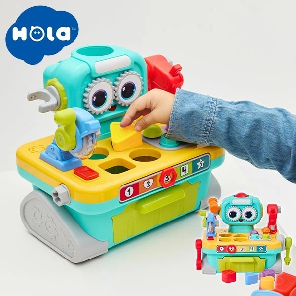 トントンねじねじ型はめロボット (対象年齢12か月から) TYHOLHE8975