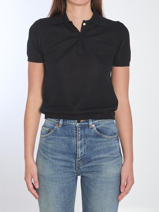 MONCLER Women Polo Shirts 9A00004 BLACK