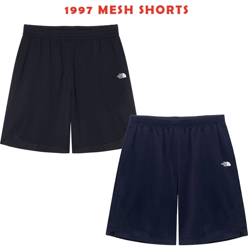 韓国正規品保証 関税負担なしNS6KR02J 1997 MESH SHORTS デイリー 基本 着装 男子 女子 人気 韓国 ファッション 男女共用 アウトドア