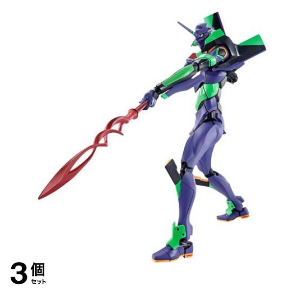フィギュア ROBOT魂 SIDE EVA エヴァンゲリオン初号機+カシウスの槍(リニューアルカラー) 170mm 3個セット