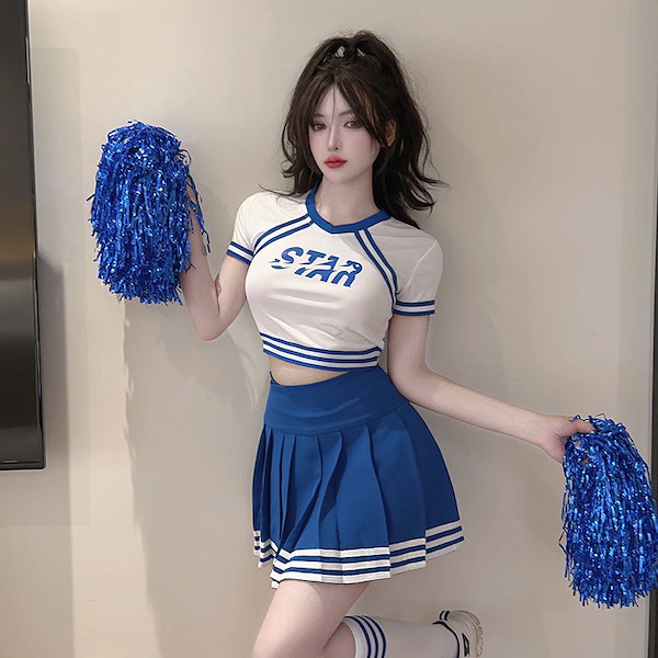 Qoo10] 女性用チアリーディング ダンス 学生 ゲ