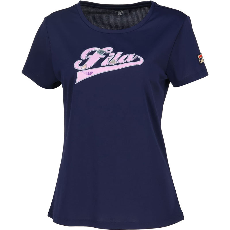 アップリケTシャツ テニス Ｔシャツ ウィメンズ (vl2926-20)
