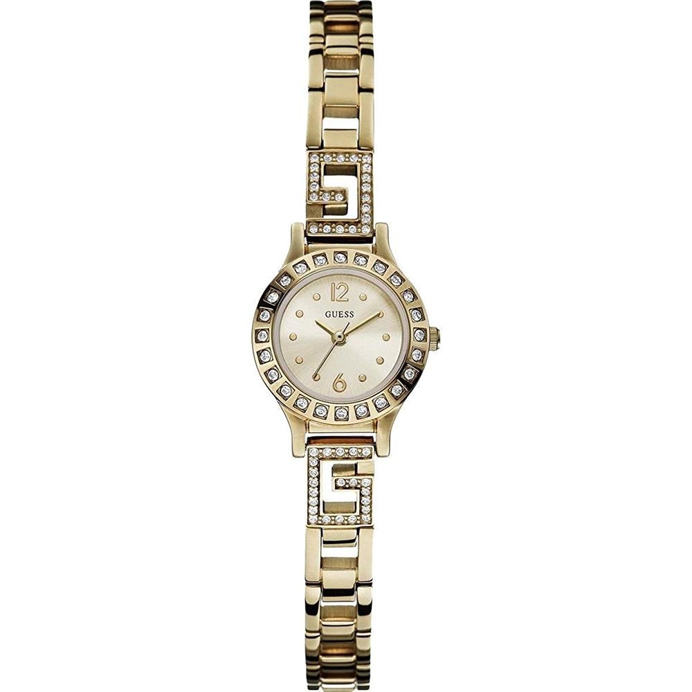 送料無料ゲス Guess W0411L2 Iconic Gold-Tone Jewelry Inspired Ladies Watch 腕時計