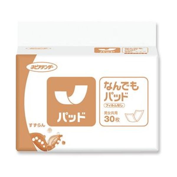 （まとめ）王子ネピア ネピアテンダー パッドなんでもパッド 1パック（30枚）(×20セット)