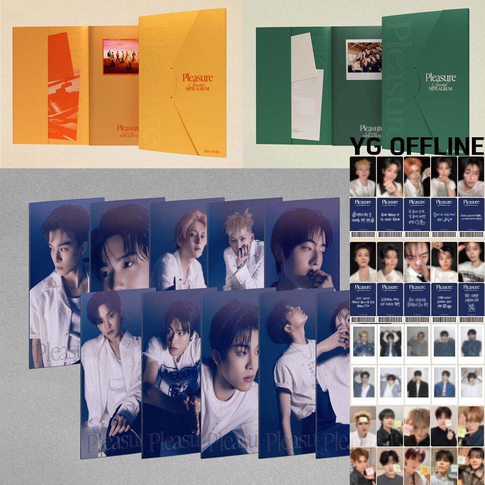 TREASURE - SPECIAL MINI ALBUM PLEASURE + YG Select OFFILINE 特典トレカ付