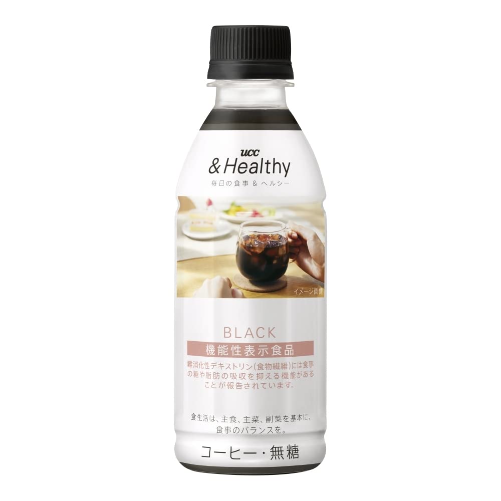UCC(ユーシーシー) &Healty BLACK ペットボトル コーヒー 270ml ×24本