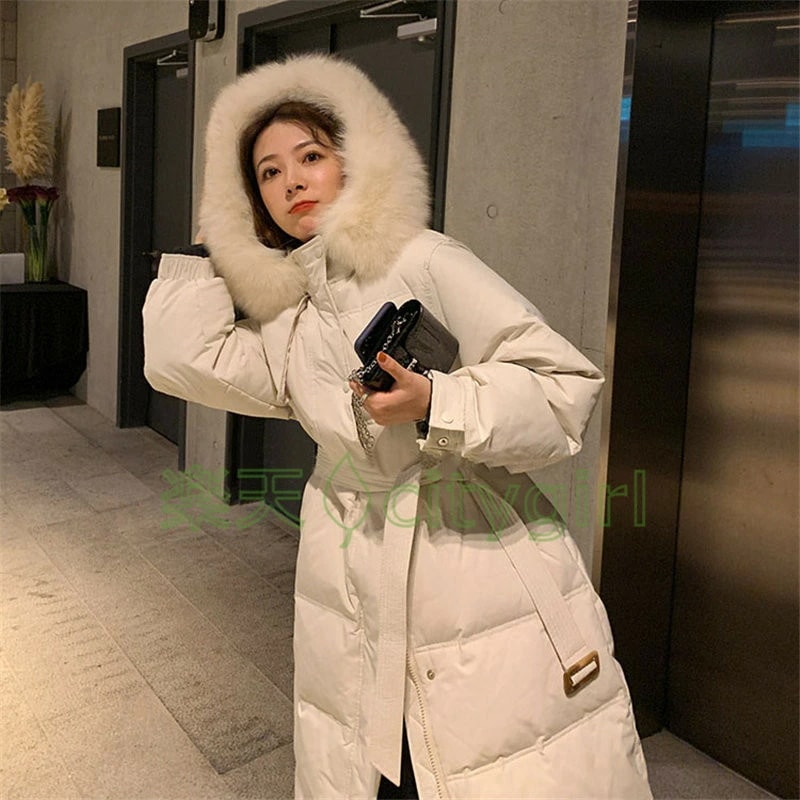 【CityGirl】ダウンジャケット ダウンコート アウター 中綿ダウンジャケット アウター レディースコート 冬アウター コート シンプル ファッション 厚手 ファー 女性アウター フード付き レデ