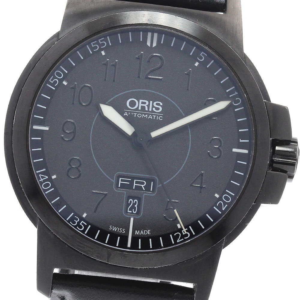 オリス ORIS 7641-47 BC３ アドバンスド デイデイト 自動巻き メンズ 良品 _943717【中古】