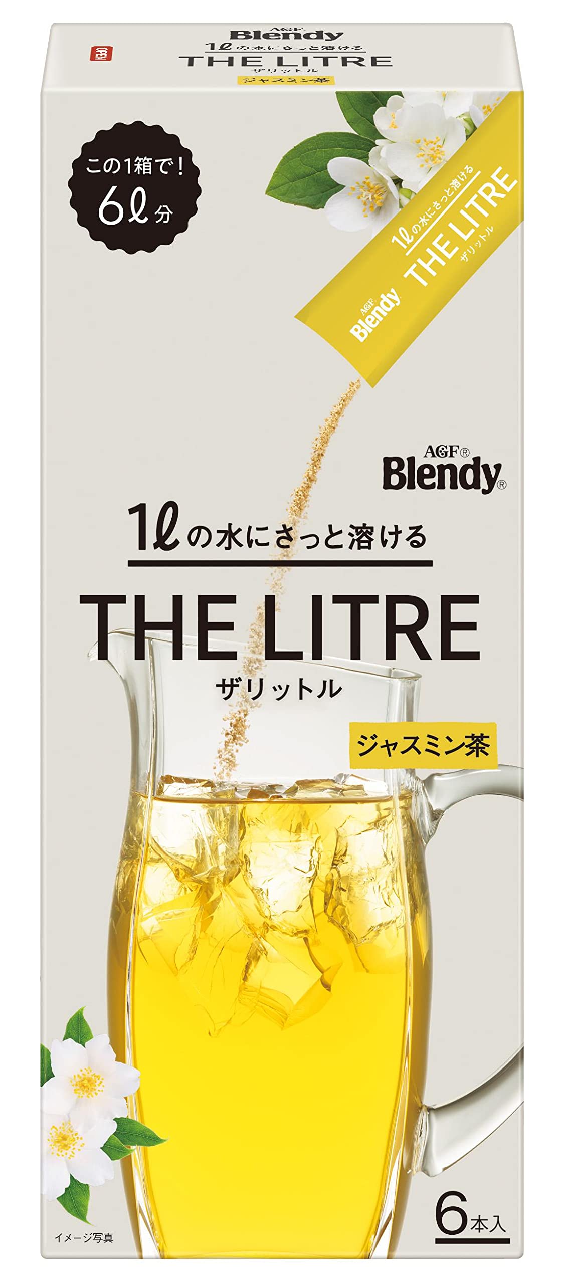 AGF ブレンディ ザリットル ジャスミン茶 6本×3箱 【 スティック お茶 】 【 ティーバッグ不要 】
