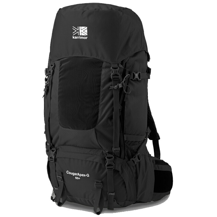 クーガーエーペックス-G 60+ バックパック ブラック H73×W35×D26cm（60L+） #501092-9000