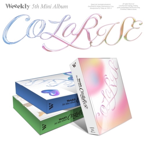 [未開封新品] ウィークリー（Weeekly） - ミニアルバム5集：ColoRise [3種SET]