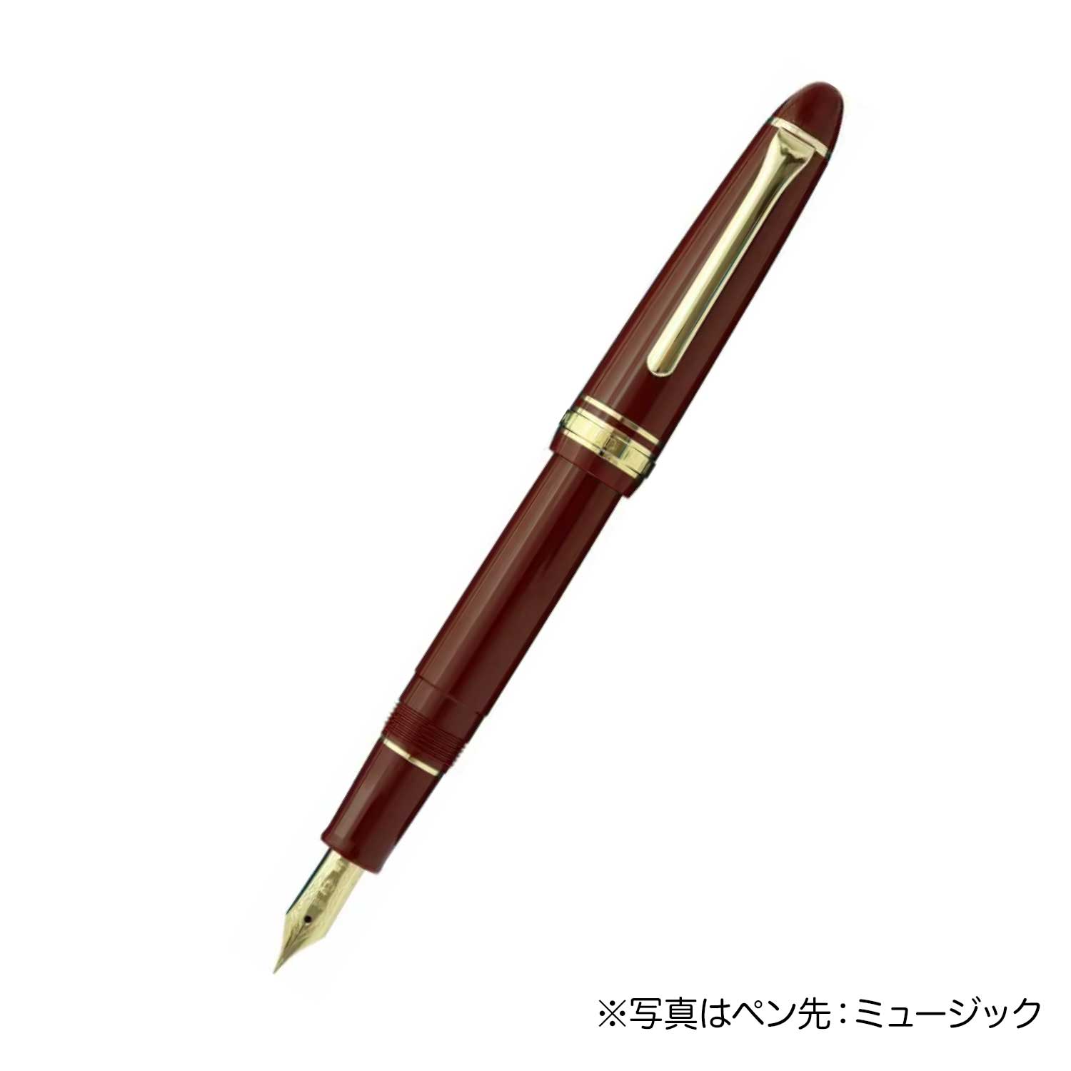 セーラー万年筆 プロフィットカジュアル 万年筆 レッド ゴールドトリム ペン先MS ミュージック11-0570-930