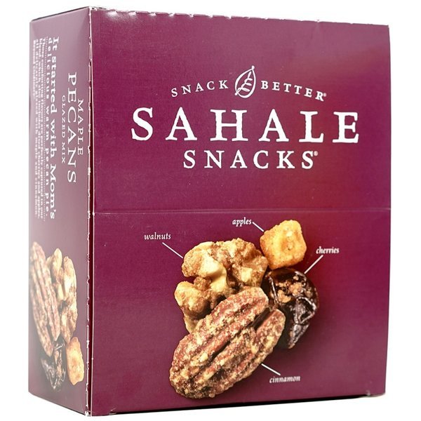 低価格で大人気の Snacks Sahale Fruit 9個のバッグ Glased Pecans Maple Mixes Nut + ナッツ類