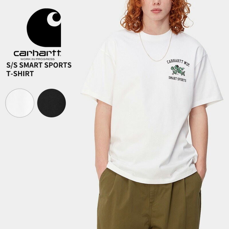 カーハート ダブリューアイピー 半袖 Tシャツ メンズ Carhartt WIP S S SMART SPORTS T-SHIRT i033121 カットソー トップス