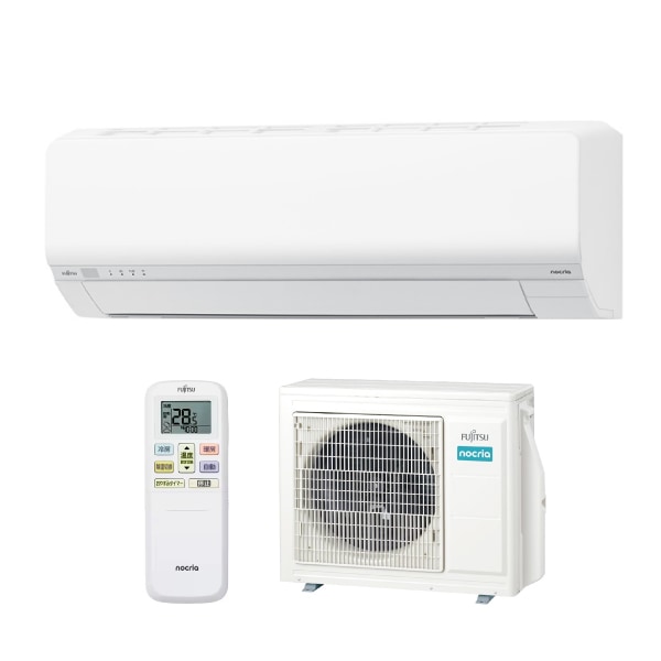 AS-L715S2(W) 富士通ゼネラル　ルームエアコン　7.1kW　nocriaL ノクリアLシリーズ　2025年モデル 熱交換器加熱除菌 ソフトクール除湿(ドライ)　単相200V 主に23畳用