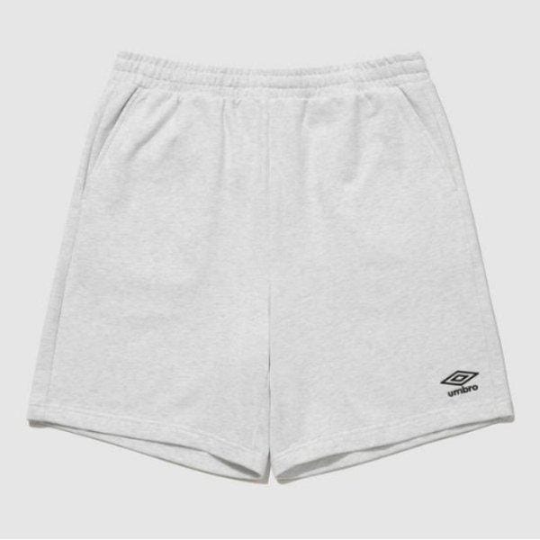 ショートパンツ PQA UQ123CHP19-WMG エッセンシャル スウェット 4.5部丈ショートパンツ / WHITE MELANGE
