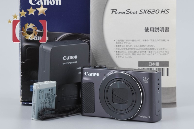 PowerShot SX620 HS ブラック コンパクトデジタルカメラ 元箱付き